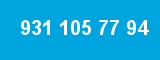 931 105 77 94 931 105 77 94